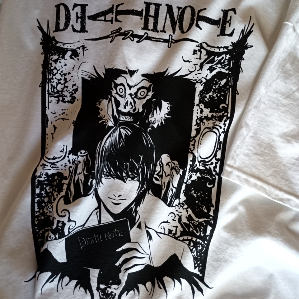 DeathNote tee 2x
